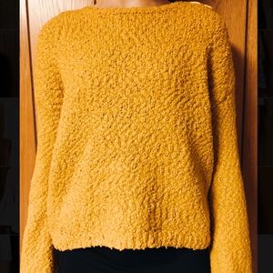 Mustard yellow sweater